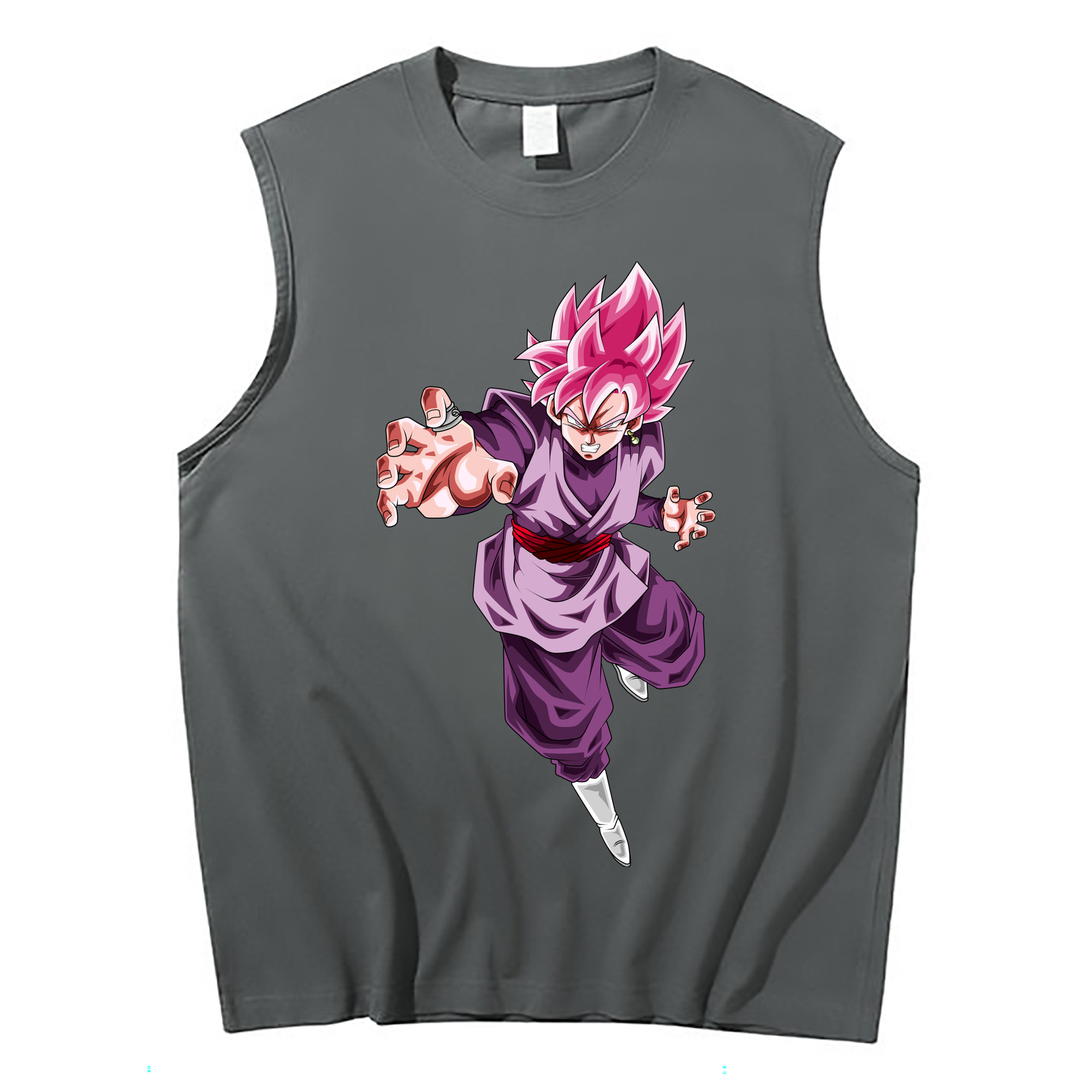 （画像用） ドラゴンボール ベジット DRAGON BALL Vegetto コットン100％タンクトップ（フロントプリント）
